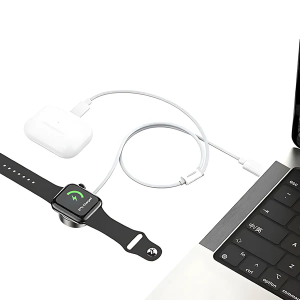 Recci 2 in 1 Apple Watch Wireless Charging Cable