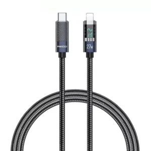 Recci Crystal Fast charging Type-C to Lightning Cable 27W 1.2m