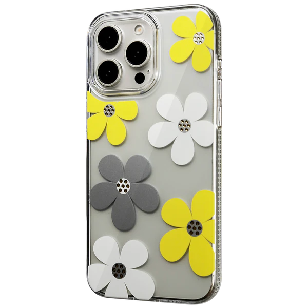 Bloomy Flower Clear iPhone Case