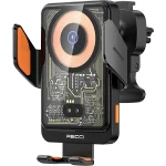 Recci Mars Series Car Phone Holder with MagSafe Charging Feature & Blue Light Indicator 15W