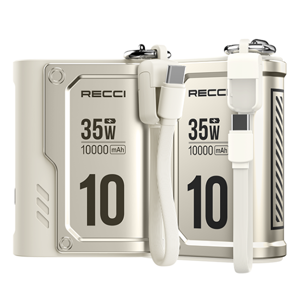 Recci High Power Output Fast Charging PD Power Bank 10000mAh – 35W