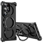 Luxury Metal Frame with 360° Rotating Ring Case for Samsung