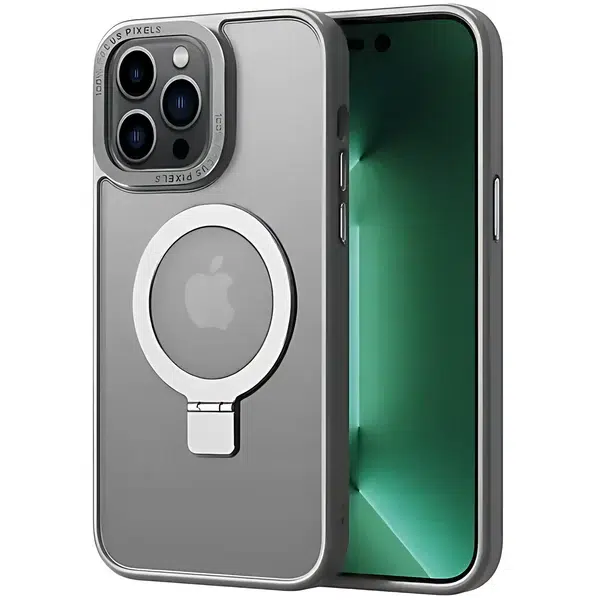 Clear Magnetic Case With Stand