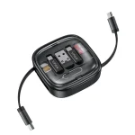 VFAN X21 Fast Charging Cable with Storage Case 8 in 1