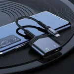 Recci 2-in-1 Type-C Charging & Audio Aux Audio Adapter - Image 4