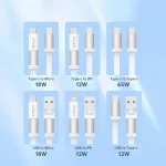 VFAN X21 Fast Charging Cable with Storage Case 8 in 1 - Image 5