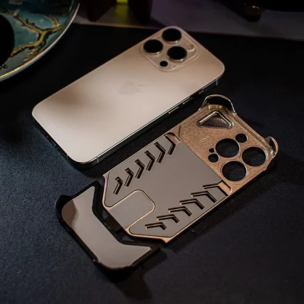 Futuristic Cyber Armor Shield Case for iPhone