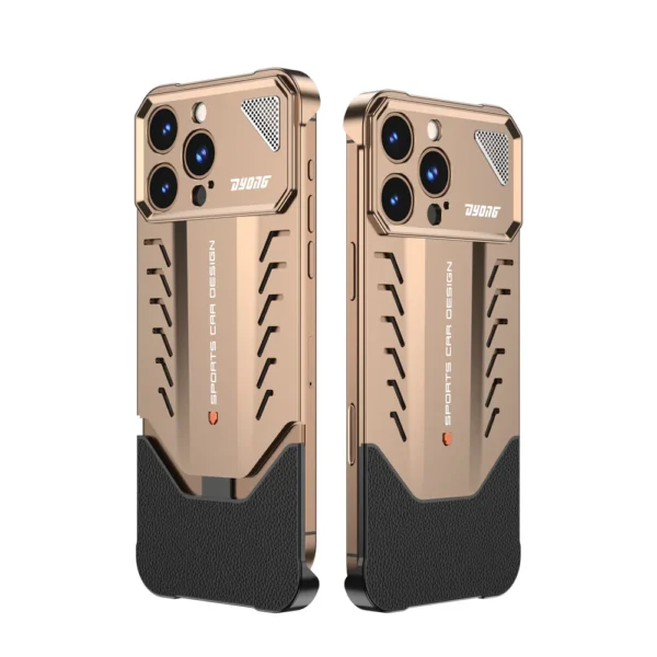 Futuristic Cyber Armor Shield Case for iPhone