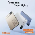 Power Bank Magnetic Wireless 5000mAh PD20W Fast Charging External Battery - Image 2