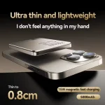 Power Bank Magnetic Wireless 5000mAh PD20W Fast Charging External Battery - Image 3