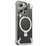 Metal Frameless Case with Magsafe Carbon Fiber - Image 2