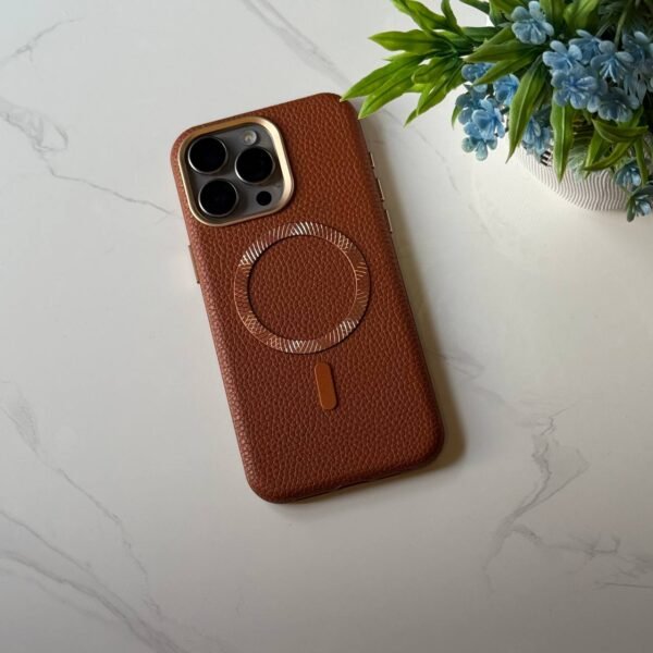 Premium Leather Magsafe Case