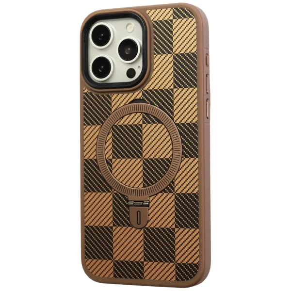 Elegant MagSafe With Kickstand Ring Case