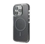 Matte Translucent Carbon Fiber Magsafe Case - Image 3