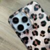 Milk Leopard Case with Chain