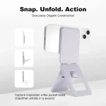 HDD Ultra Slim Magnetic Selfie Holder Foldable Stylish Grip Stand - Image 9