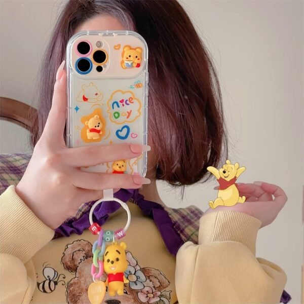 Winnie Pooh 3D Disney Case with Foldable Mirror
