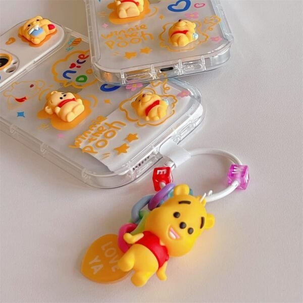 Winnie Pooh 3D Disney Case with Foldable Mirror