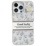 Good Lucky Holographic Case with 3D Flower