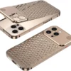 Metal Heat Dissipation Aluminum Fragrance Cooling Cover Shockproof for iPhone