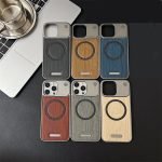 Wood Grain MagSafe with PC Frame Case - Image 8