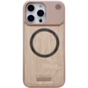 Wood Grain MagSafe with PC Frame Case