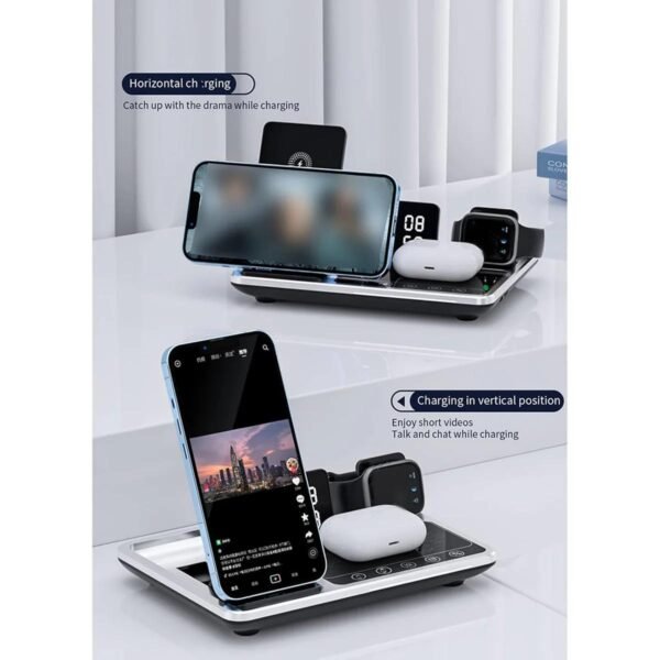 3x1 DeskTop Wireless Charger