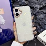 Fashion Marble Glitter Bling TPU Acrylic Mobile Phone Case - Image 2