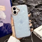 Fashion Marble Glitter Bling TPU Acrylic Mobile Phone Case - Image 3