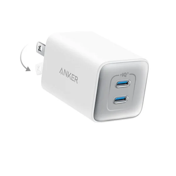 Anker 523 47W USB C Charger Nano 3 2 Port Compact GaN Fast Charger A2039