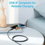 Anker 322 USB-C to USB-C Cable A81f6 60W - Image 3