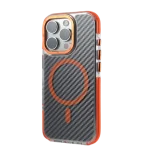 Matte Translucent Carbon Fiber Magsafe Case