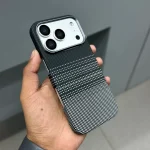 Carbon Fiber Texture Magsafe Phone Case For iPhone - Image 7