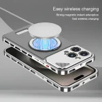 Metal Case for iPhone MagSafe 360° Rotatable Kickstand - Image 4