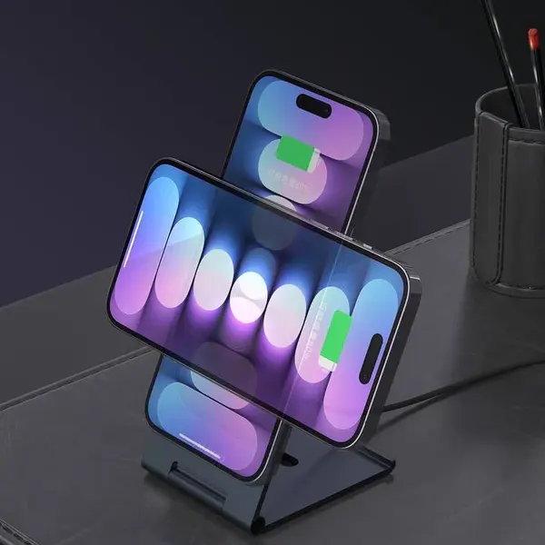 Maxco Magnetic Wireless Charger Thin Ultra Strong 15W