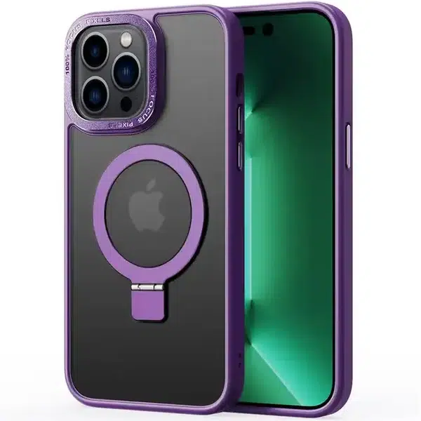 Clear Magnetic Case With Stand