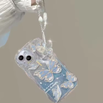 Luxury Butterfly Glitter Clear TPU Soft Phone case - Image 4