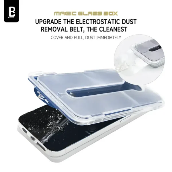 LanBi Ultra 5X Matte 9h Full Cover Tempered Glass Screen Protector For iPhone