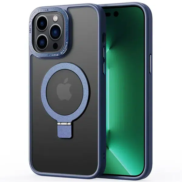 Clear Magnetic Case With Stand