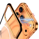 Metal Bumper Frame Frosted PC Back Cover Case - Image 3