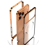 Metal Bumper Frame Frosted PC Back Cover Case - Image 4
