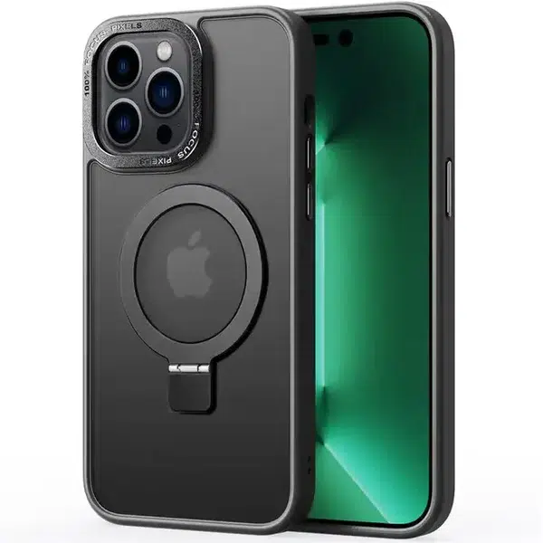 Clear Magnetic Case With Stand