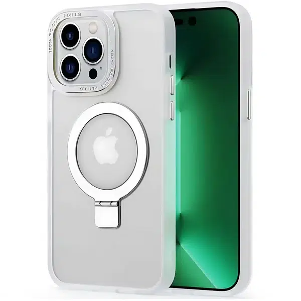 Clear Magnetic Case With Stand