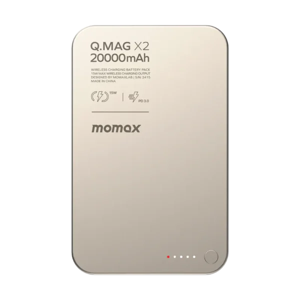Momax Q.Mag XX1X2 Magnetic Wireless Power Bank