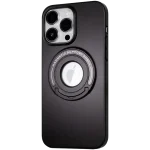 Magnetic Suction Ring Hole Matte Case With Hidden Stand - Image 2