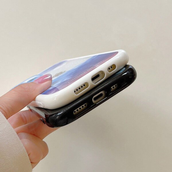 Glittery Rubber Case With Removable Sheet