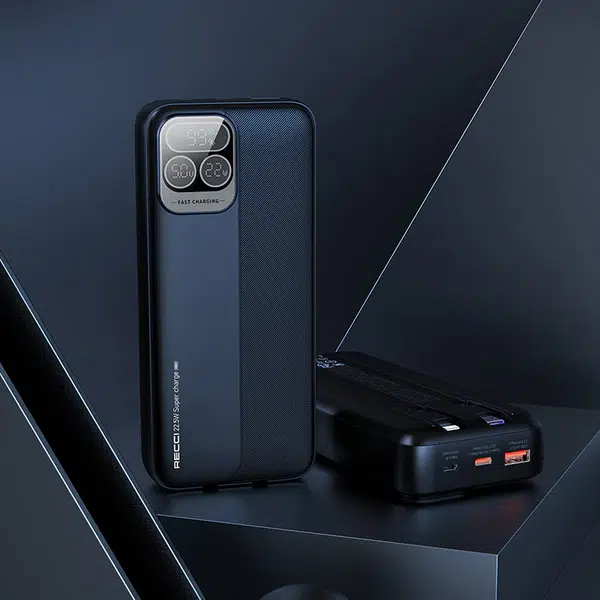 Recci Hawk-Eye Power Bank With Digital Display 20000mAh