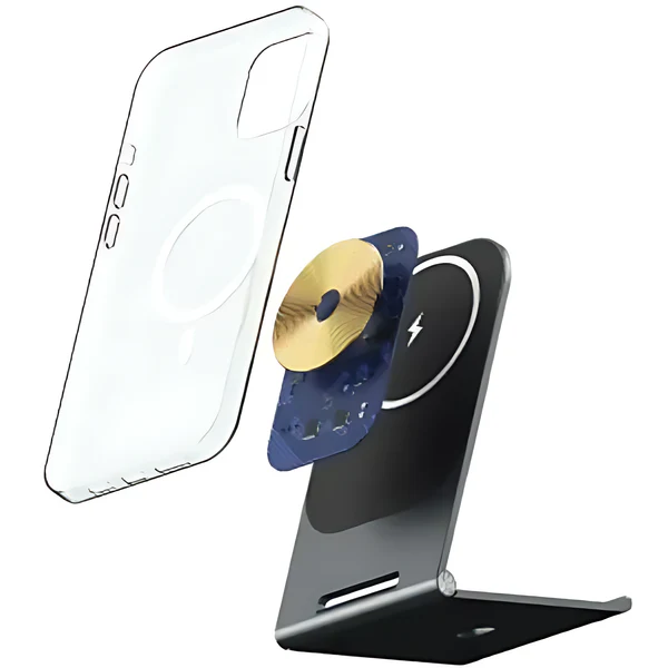 Maxco Magnetic Wireless Charger Thin Ultra Strong 15W
