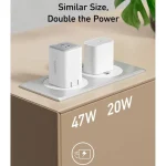 Anker 523 47W USB C Charger Nano 3 2 Port Compact GaN Fast Charger A2039 - Image 2