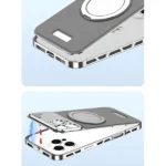 Metal Case for iPhone MagSafe 360° Rotatable Kickstand - Image 8
